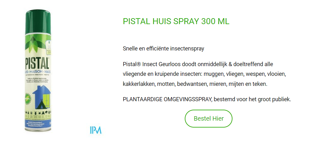 Pistal Huis Spray 300 Ml