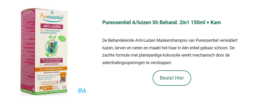 Puressentiel A Luizen Sh Behand. 2in1 150ml + Kam