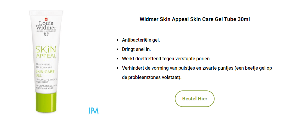 Widmer Skin Appeal Skin Care Gel Tube 30ml